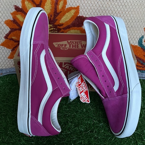 Vans Old School Fuchsia Red/True White Men’s sneakers - Picture 12 of 16